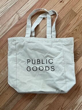 Brand New Organic Cotton Canvas Tote Bag - Super Sturdy!